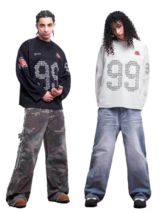 F3F Select 99 V Neck Mesh Long Sleeve Jersey | Face 3 Face
