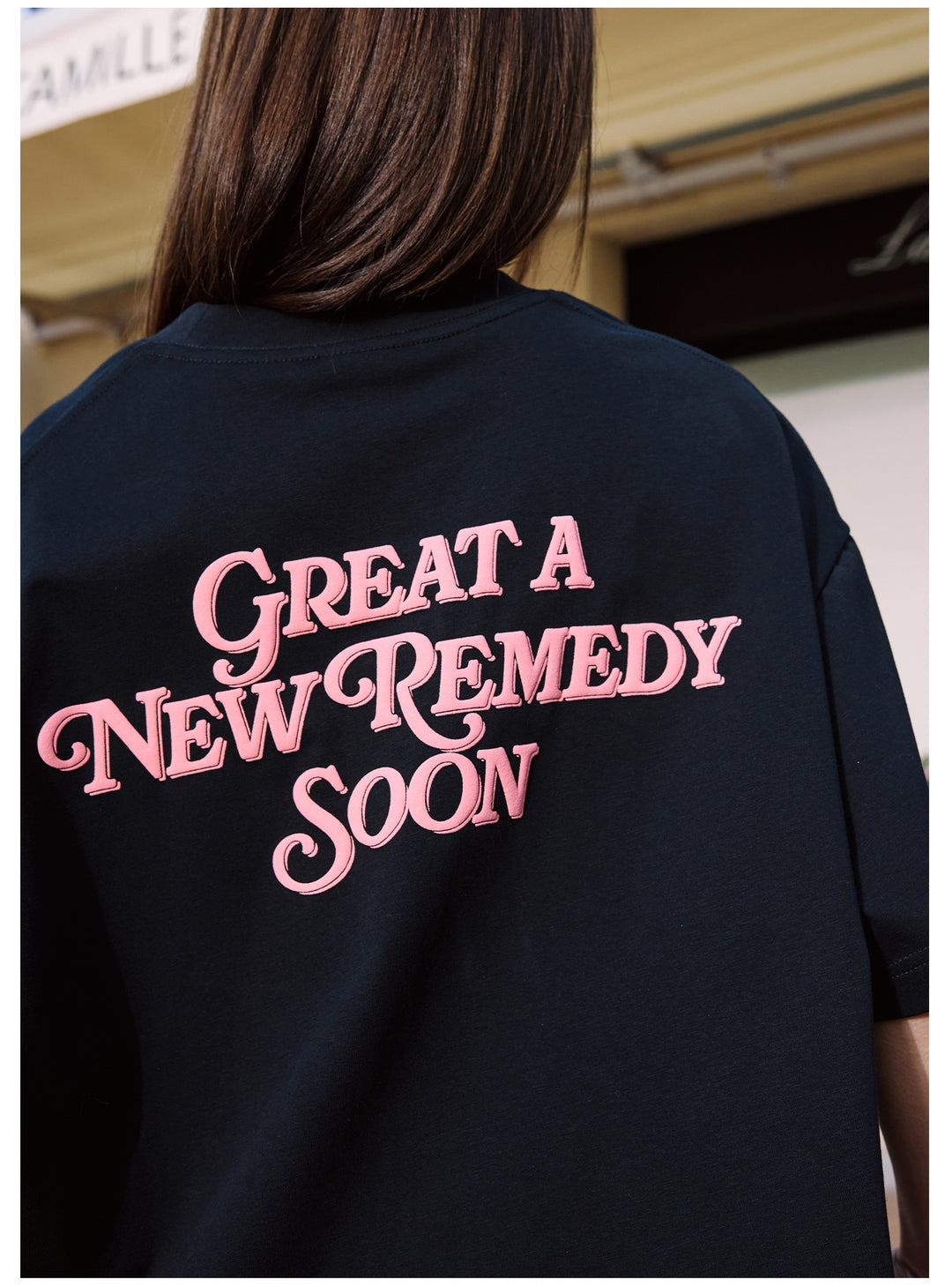 Remedy GREAT A NEW REMEDY SOON Foam Print Cool Touch Tee | Face 3 Face