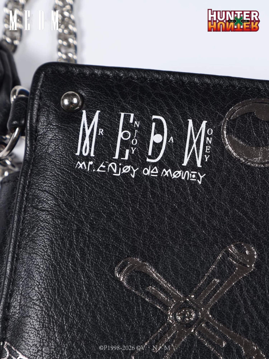 MEDM × HUNTER×HUNTER Kurapika PU Leather Chain Wallet | Face 3 Face
