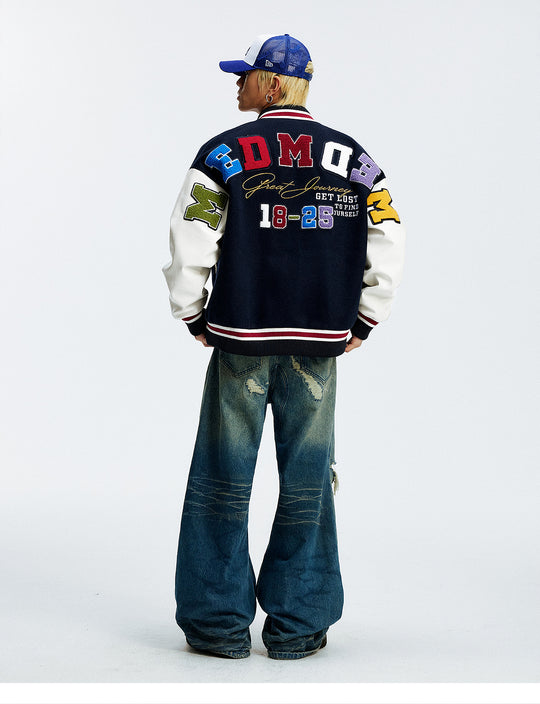 MEDM Seventh Anniversary Exclusive Varsity Jacket | Face 3 Face