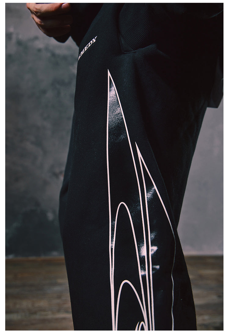 Remedy Swirl R Graphic Sweatpants | Face 3 Face