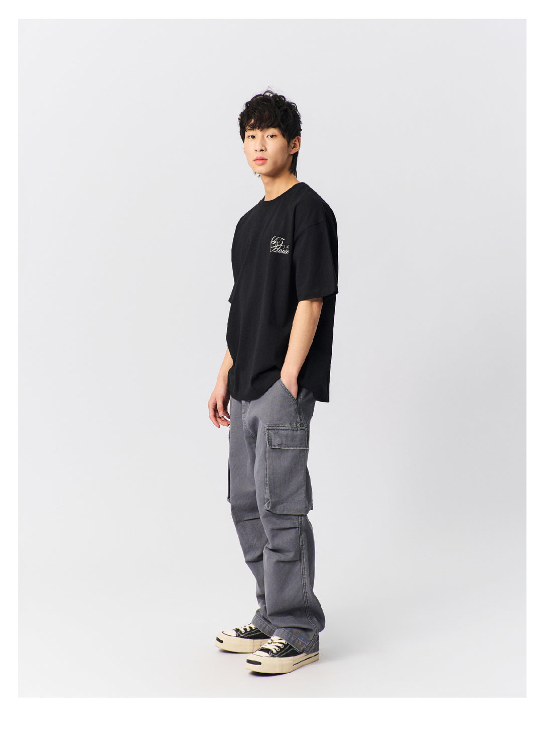 S45 Text Typography Printed Tee | Face 3 Face