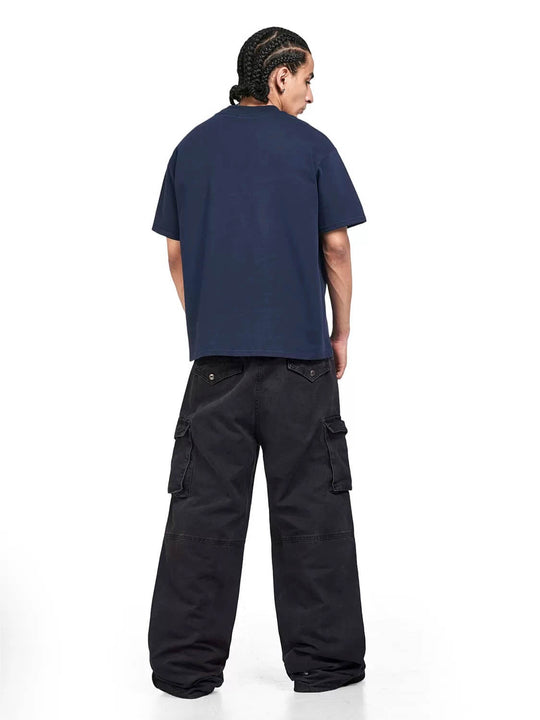 F3F Select Relaxed Fit Washed Utility Cargo Pants