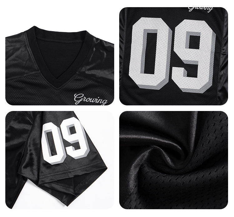 F3F Select 09 Numbering Printed Logo Mesh Hockey Jersey Tee | Face 3 Face