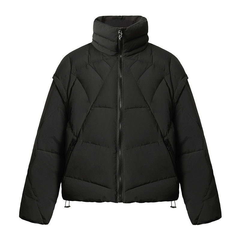 JHYQ Cobweb Design Down Short Jacket