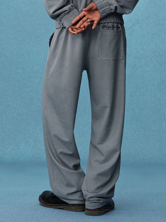 MEDM Houndstooth Track Pants | Face 3 Face