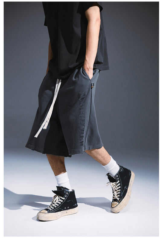 Remedy Logo Baggy Sweat Shorts | Face 3 Face