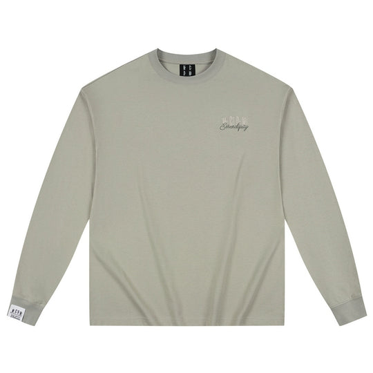 MEDM Logo Embroidered Antibacterial Long Sleeve Tee | Face 3 Face