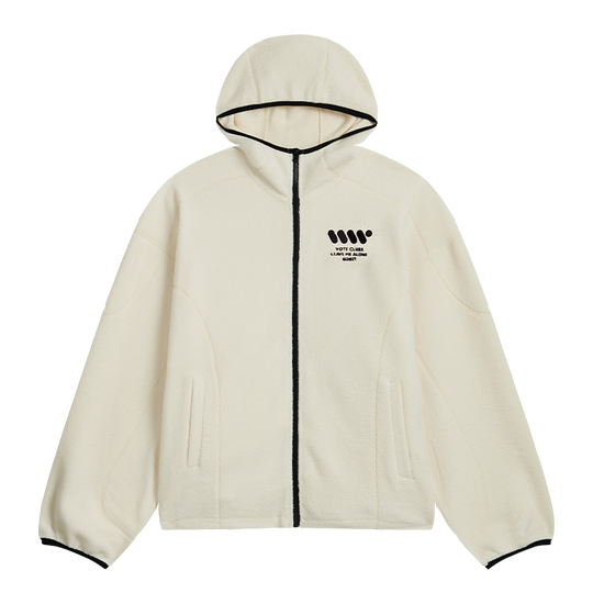 VOTE Fleece Sporty Hooded Jacket