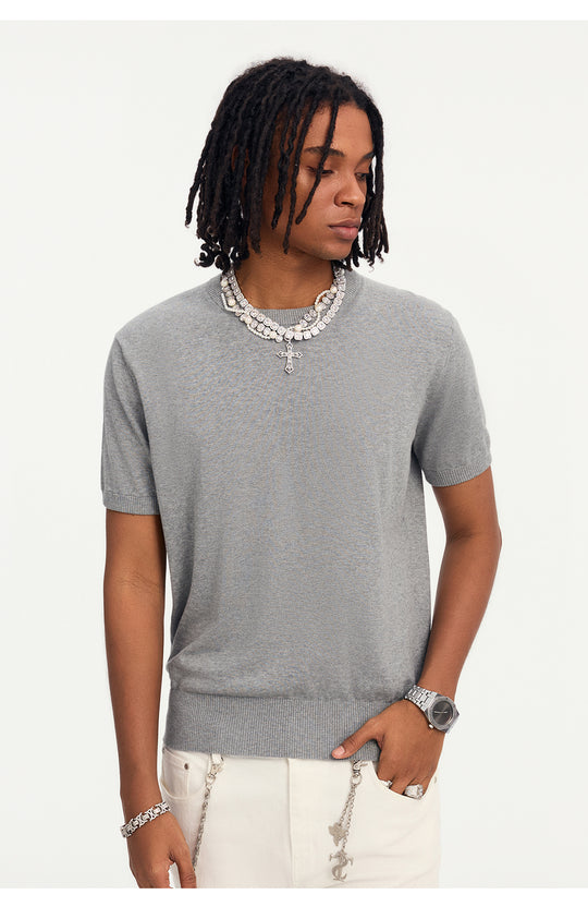 Small Town Kid Sweater Knit Tee | Face 3 Face