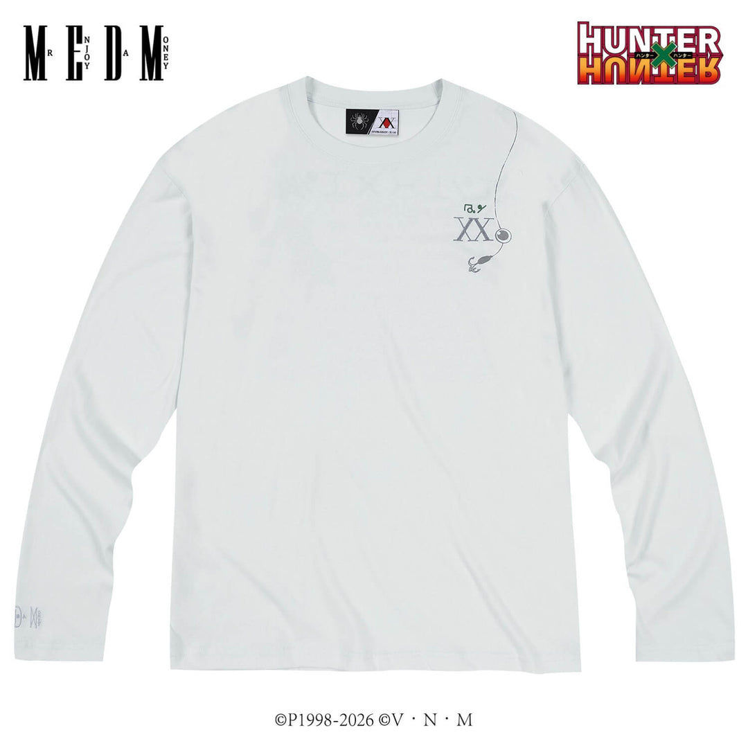 MEDM × HUNTER×HUNTER Character Monologue Print Long Sleeve Tee | Face 3 Face