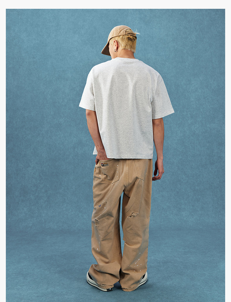 MEDM Basic Embroidered Logo Tee | Face 3 Face