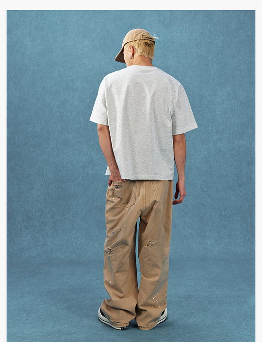 MEDM Mini Logo Embroidered Tee | Face 3 Face