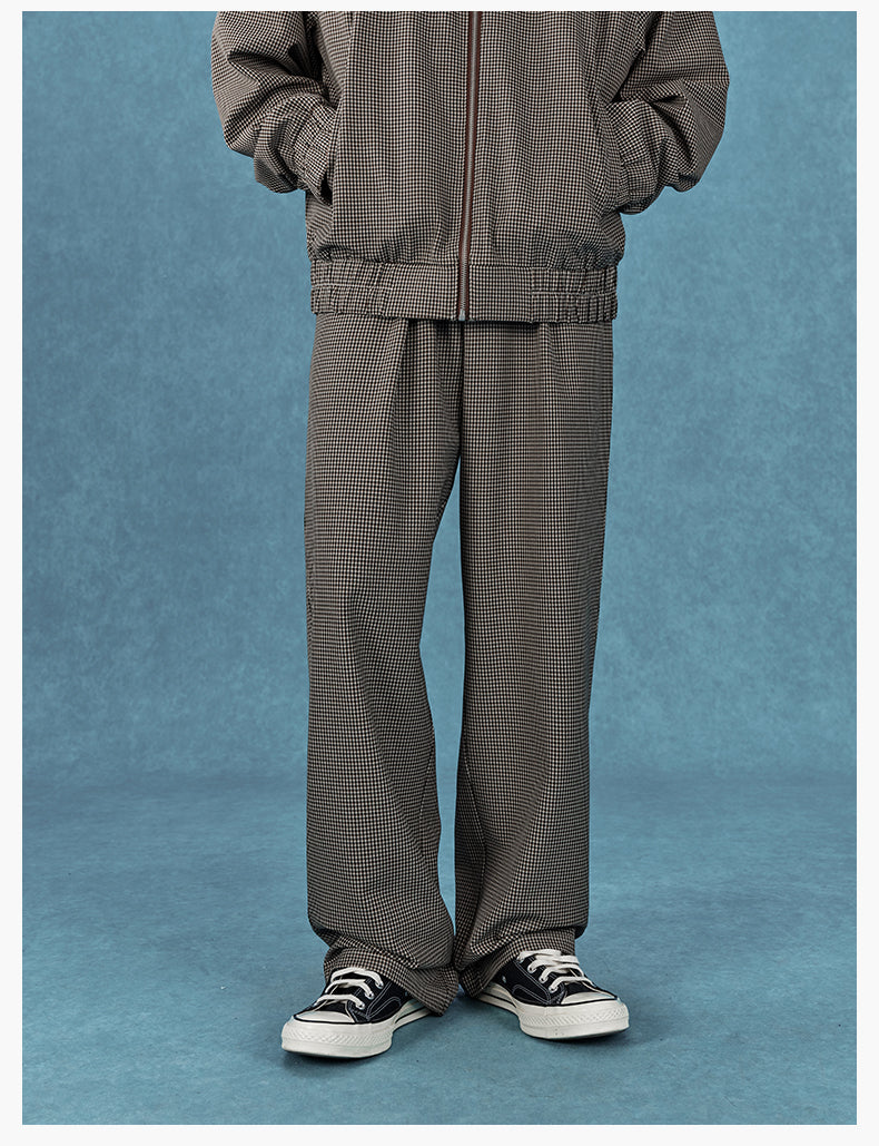 MEDM Houndstooth Track Pants | Face 3 Face