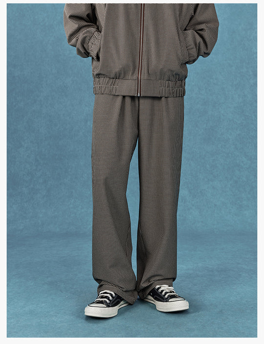 MEDM Houndstooth Track Pants | Face 3 Face