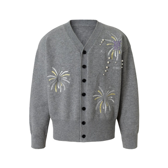 YADcrew Pearl Fireworks Knit Cardigan | Face 3 Face