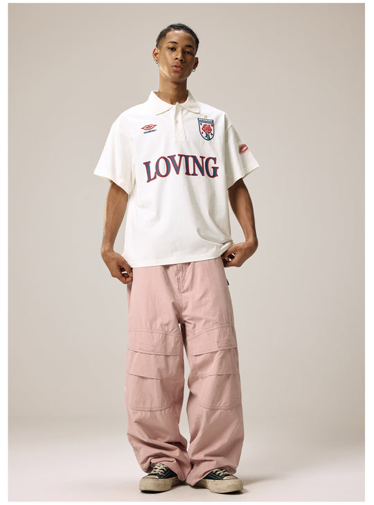 Remedy LOVING Foam Print Polo Shirt | Face 3 Face