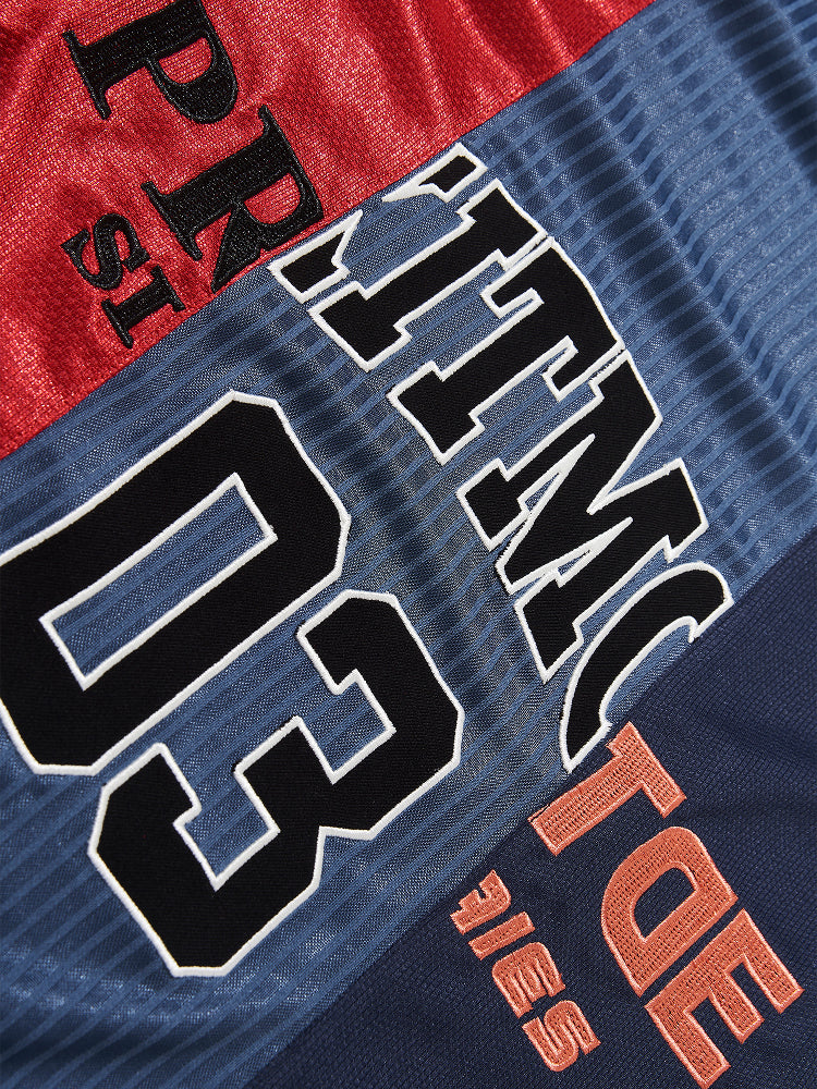 BLIND NO PLAN Reworked Double-Layer Stitching Jersey Tee | Face 3 Face