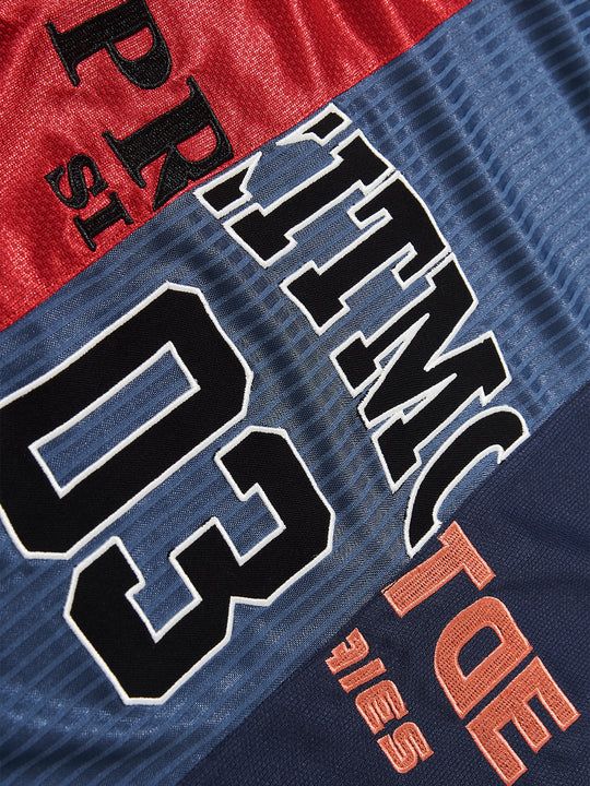 BLIND NO PLAN Reworked Double-Layer Stitching Jersey Tee | Face 3 Face