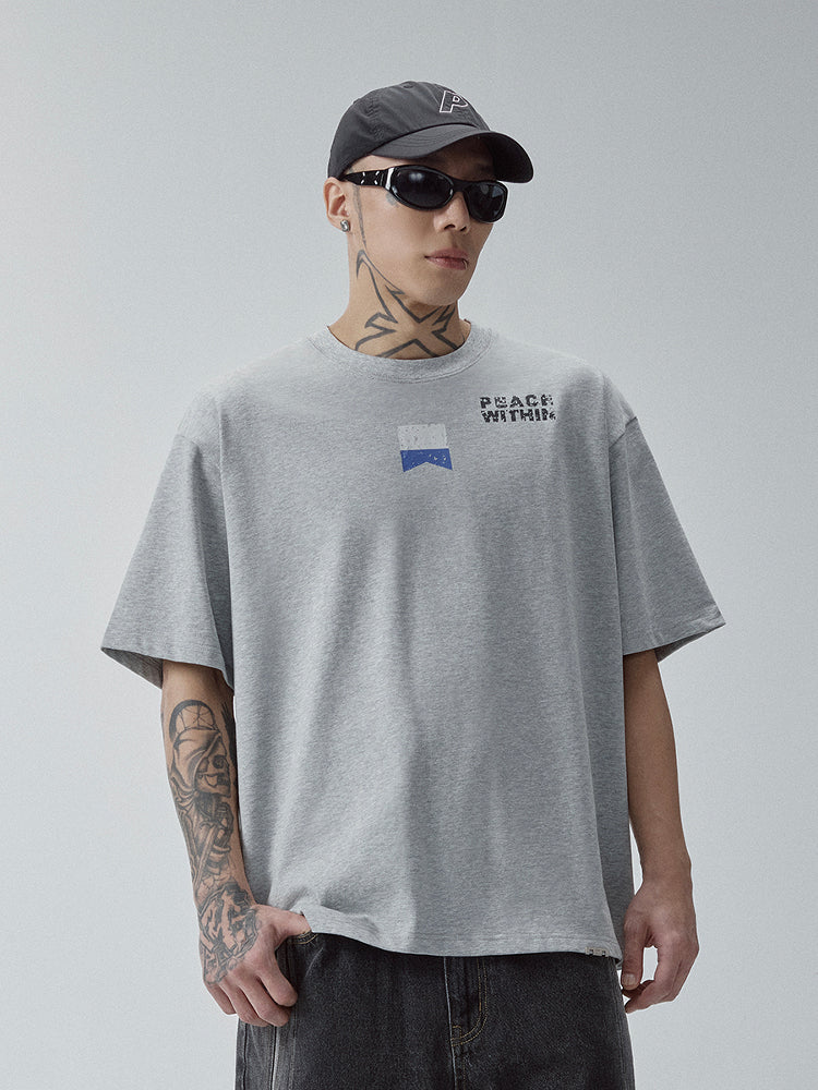 F2CE Dive Point Flag Printed Tee | Face 3 Face