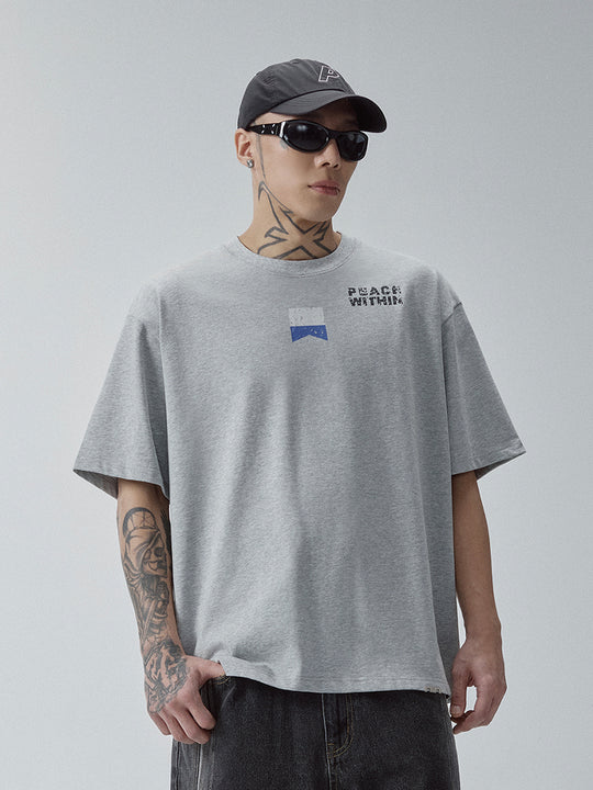 F2CE Dive Point Flag Printed Tee | Face 3 Face