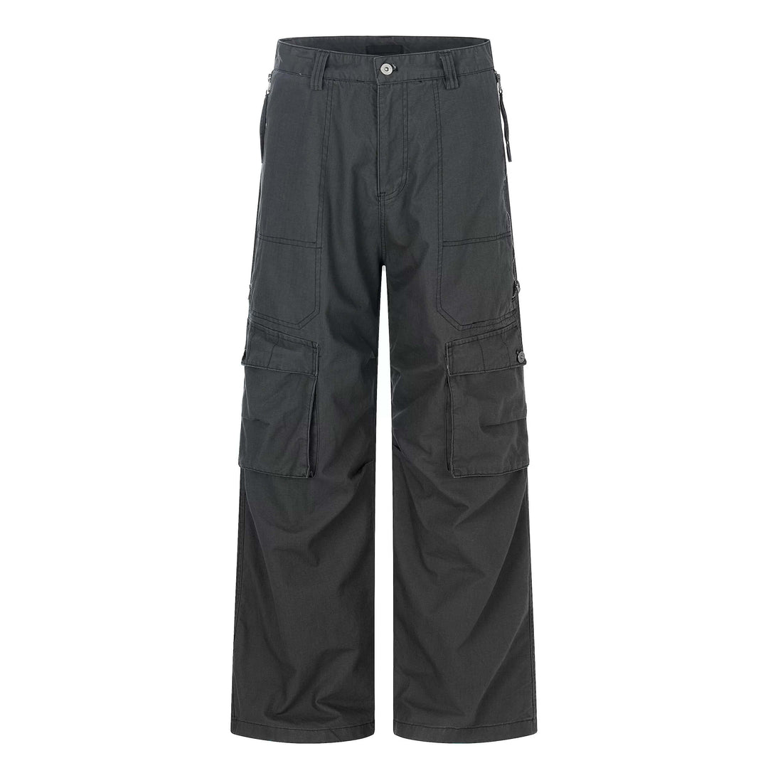 F3F Select Multi Pocket Side Zipper Work Cargo Pants