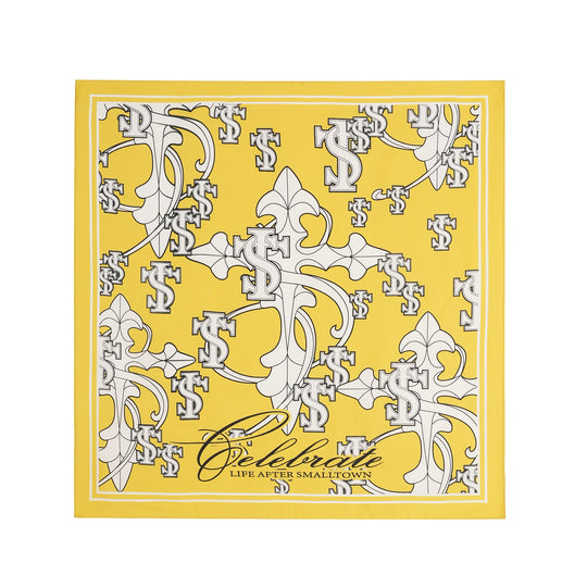 Small Town Kid Cross Logo Square Scarf / Bandana | Face 3 Face