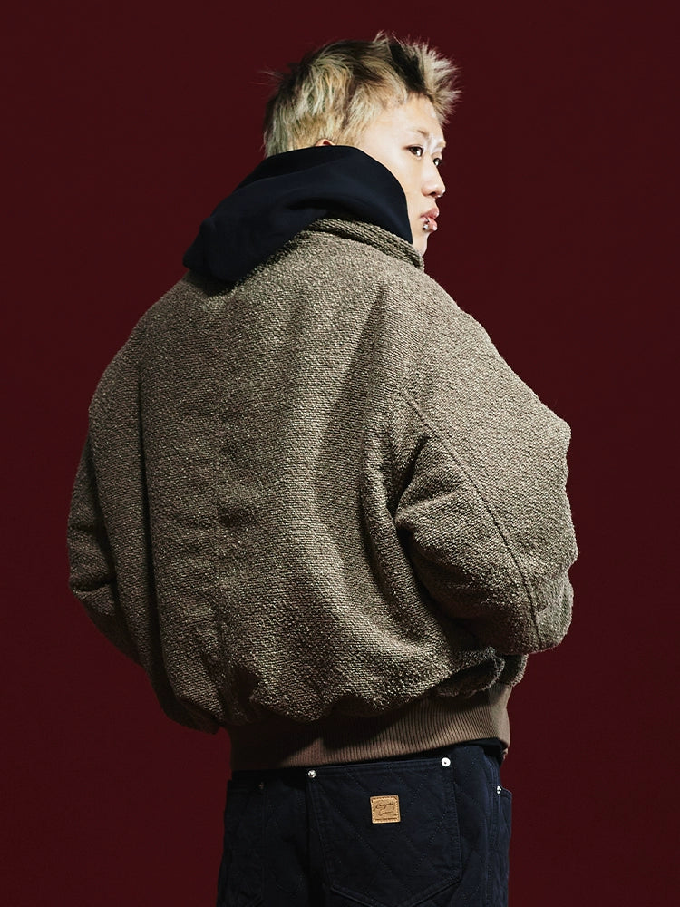 Remedy Textured MA-1 Bomber Jacket | Face 3 Face