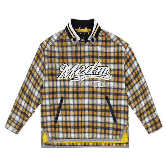 MEDM Plaid Quilting Flannel Jacket | Face 3 Face