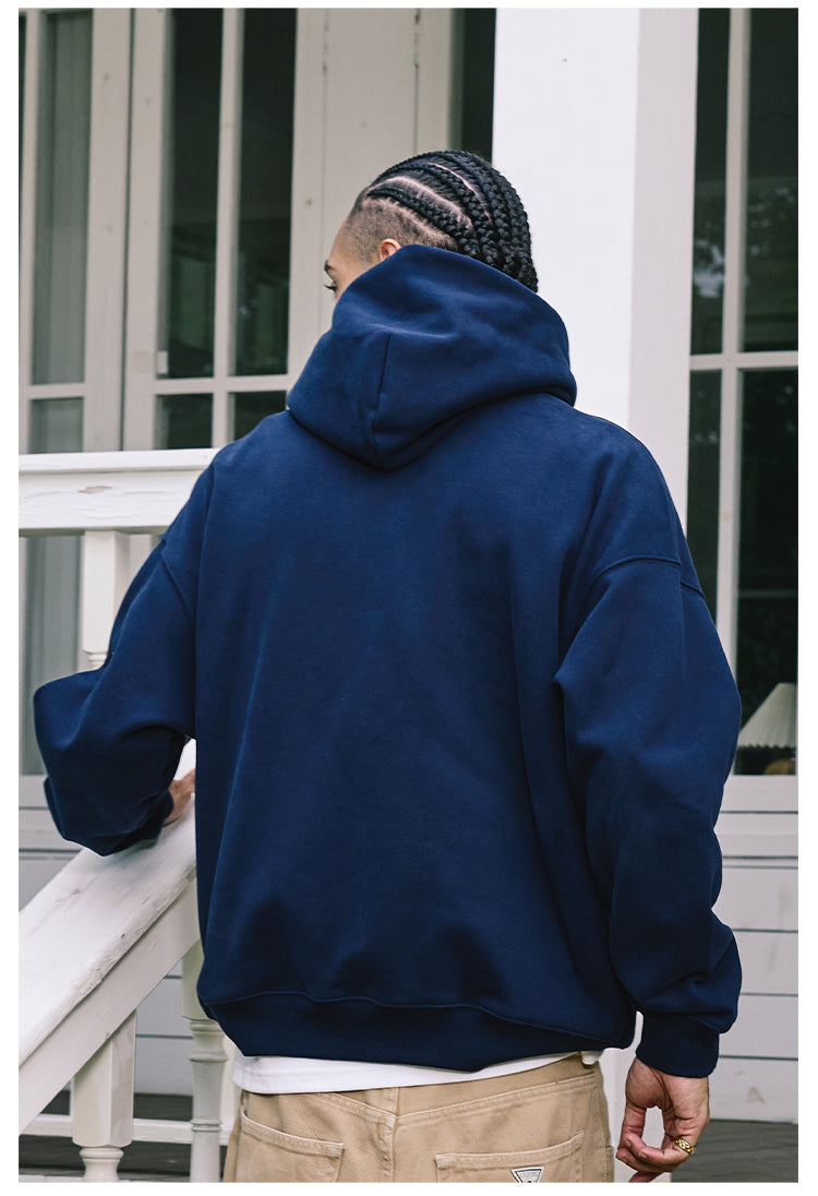 Remedy RMD Pearl Letter Embroidered Hoodie | Face 3 Face