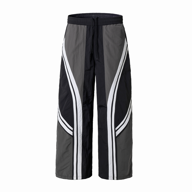 JHYQ 3 Color Striped Paratrooper Sports Pants