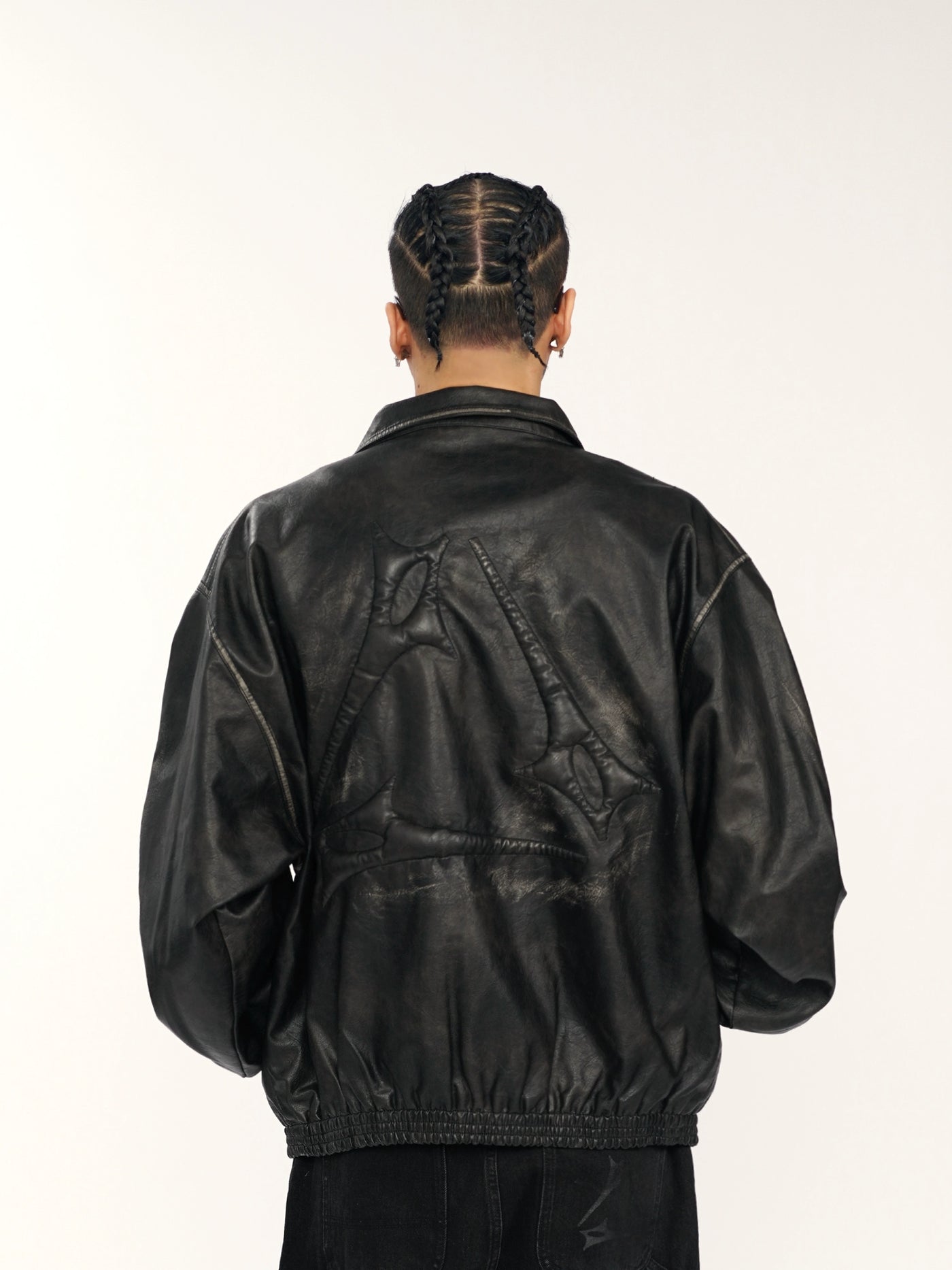 1807 Washed Leather Coach Jacket | Face 3 Face