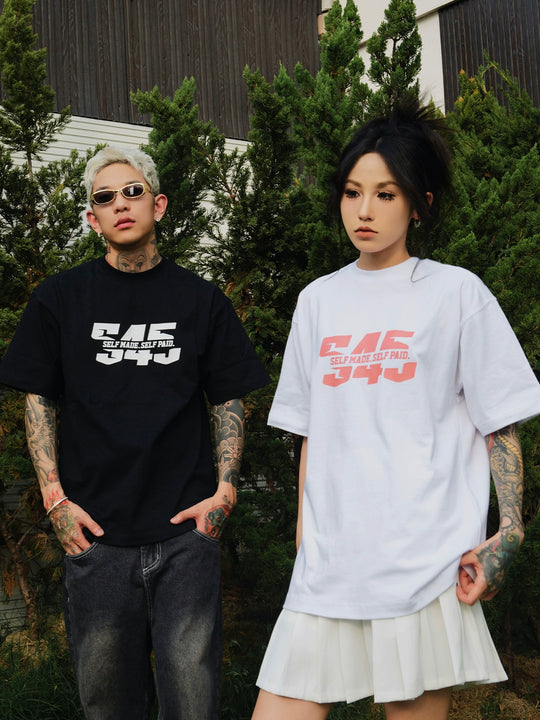 S45 NO DAY OFF Logo Tee | Face 3 Face