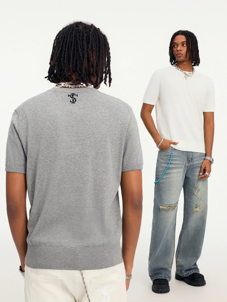 Small Town Kid Sweater Knit Tee | Face 3 Face