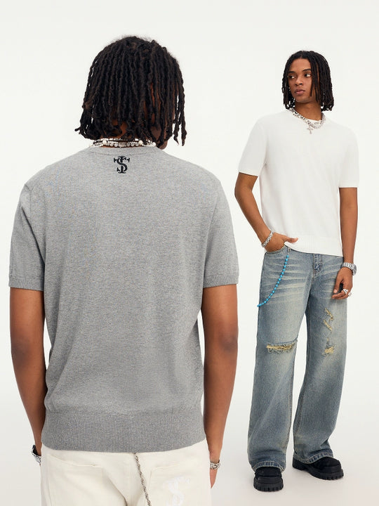 Small Town Kid Sweater Knit Tee | Face 3 Face