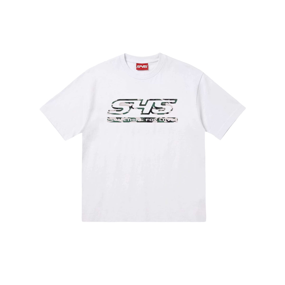 S45 Camouflage Logo Print Short Sleeve Tee | Face 3 Face