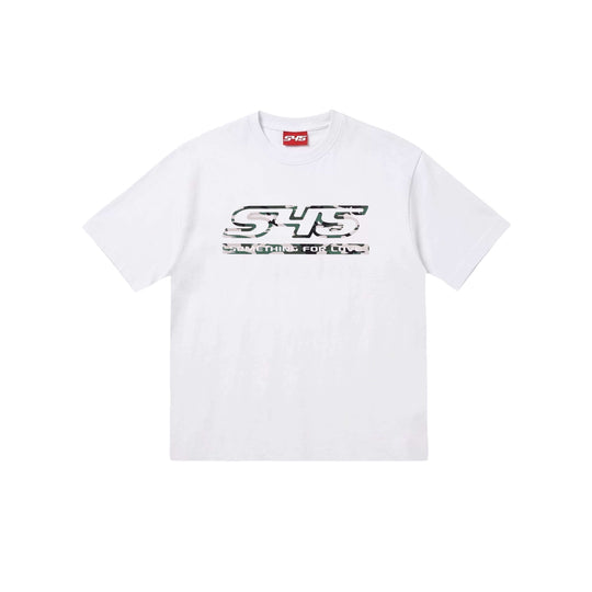 S45 Camouflage Logo Print Short Sleeve Tee | Face 3 Face
