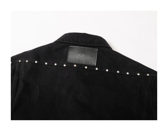 KARMANISTIC Diamond Studded Short Denim Jacket | Face 3 Face