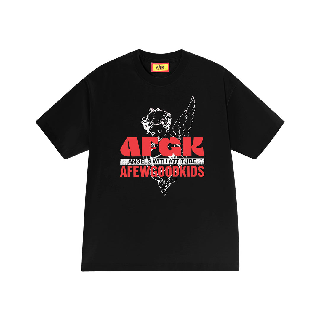 AFGK Angel Craft Print Tee | Face 3 Face