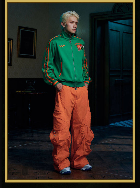 MEDM × HUNTER×HUNTER Character Icon Color Block Track Jacket