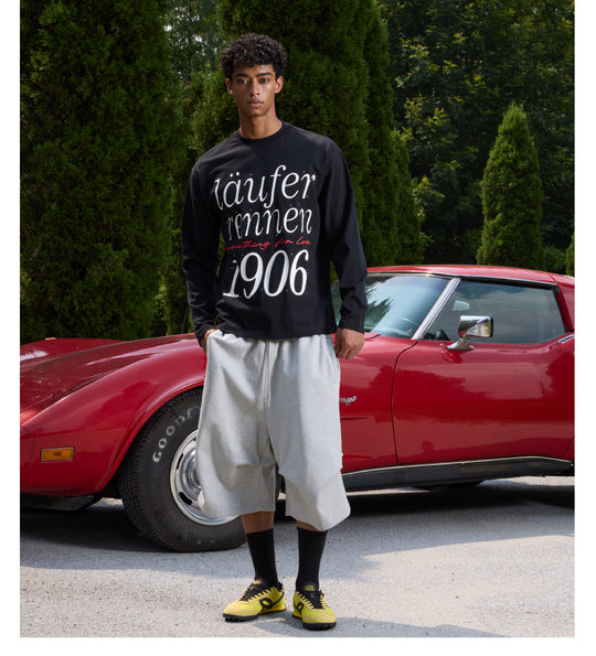 S45 Runner Print Long Sleeve Tee | Face 3 Face