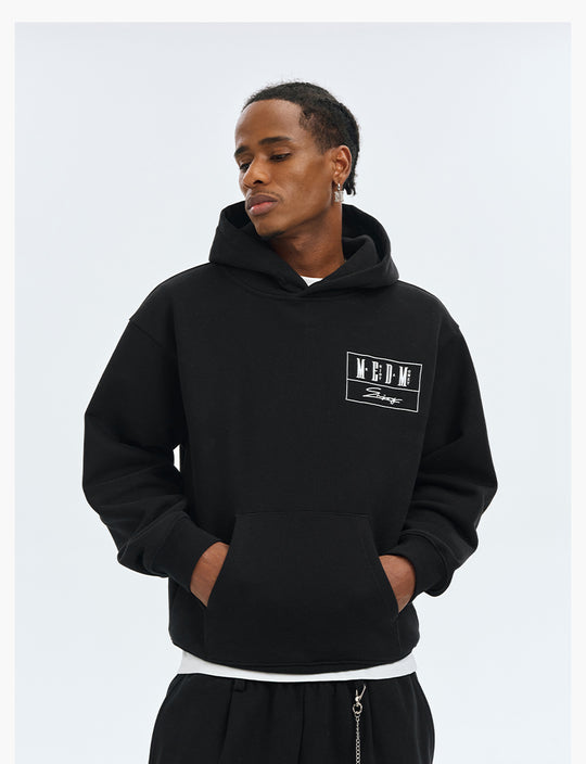 MEDM Embroidered Lettered Logo Hoodie & Sweatpants | Face 3 Face