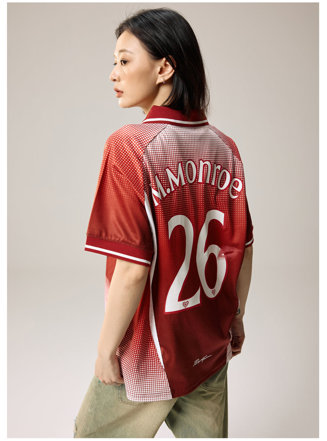 Remedy Luv & Kisses Soccer Jersey Polo Shirt | Face 3 Face