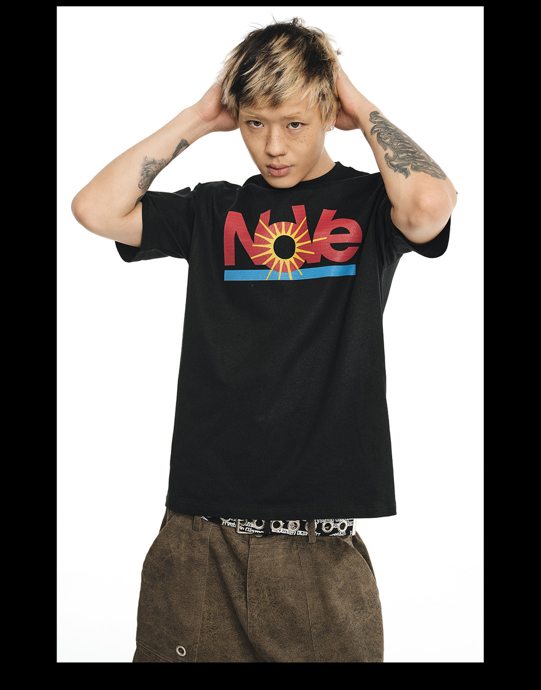 NOVACAM Inspired Logo Print Tee | Face 3 Face