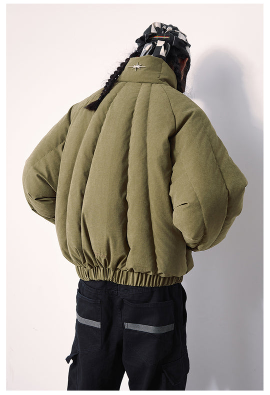 Remedy Metal Stud Down Jacket | Face 3 Face