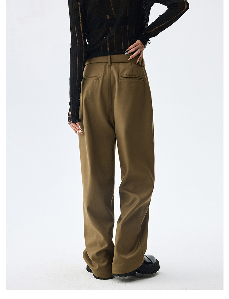 MEDM M-Shaped Belt Loop Suit Pants | Face 3 Face