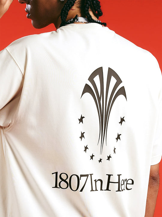 1807 In Here Logo Print Tee | Face 3 Face