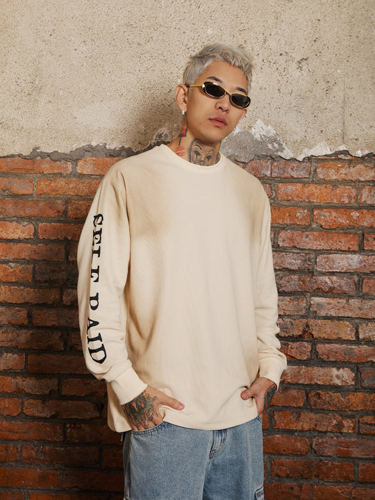 S45 Vintage Spray Dirty Long Sleeve Tee | Face 3 Face