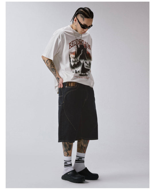 F2CE Redemption Vintage Print Short Sleeve Tee | Face 3 Face