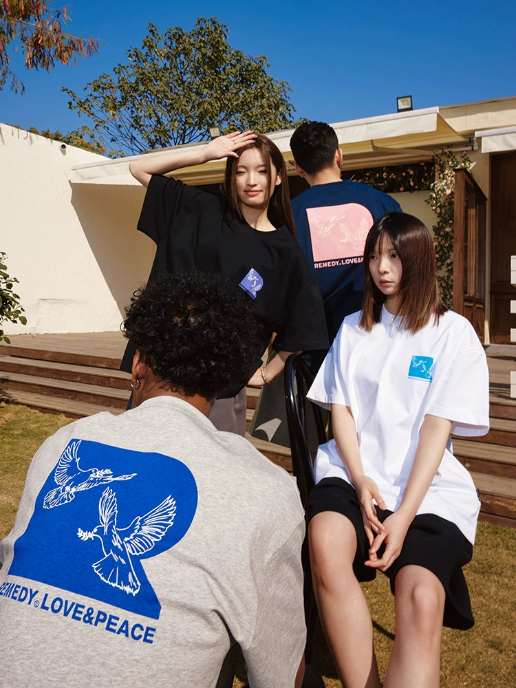 Remedy Peace Dove Print Cool Touch Tee | Face 3 Face